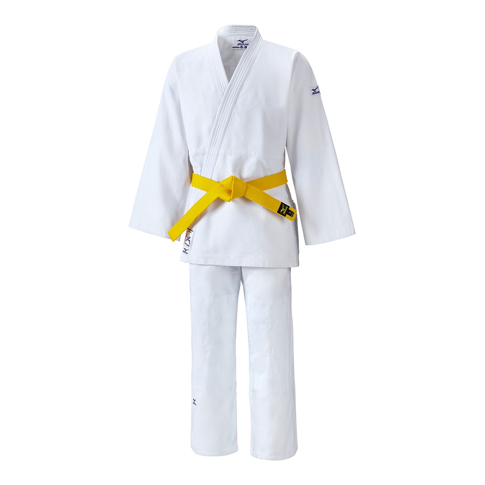 Judogis Mizuno Kodomo 3 Hombre Blancas Baratas WEDY-86150